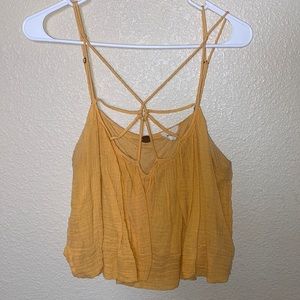 Free People Strappy Crop Top